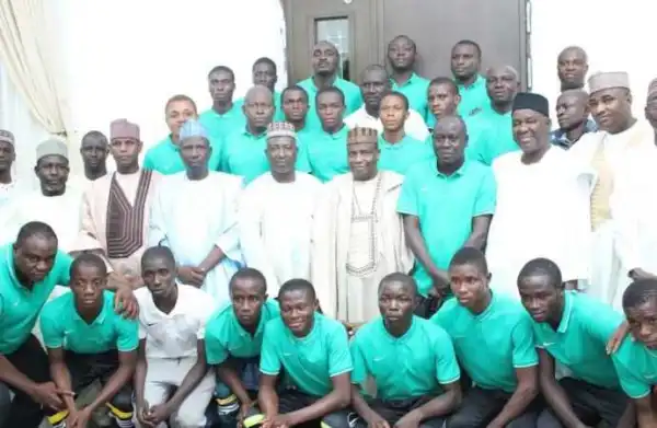 Tambuwal charges Eaglets to go for victory against Niger